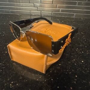 MCM Black and Tan Sunglasses